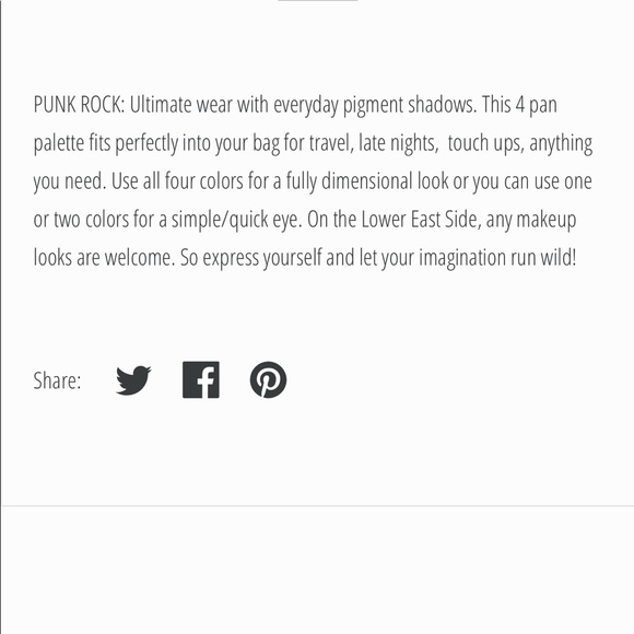 Lower East Side Mini Punk Rock Palette - Picture 4 of 5